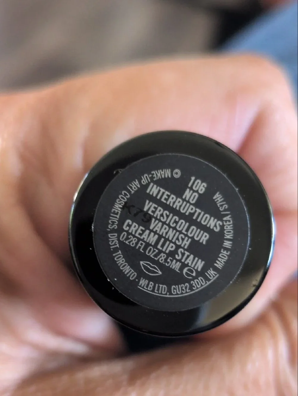 MAC Cosmetics Liquid Lipstick - Dusty Plum Pink